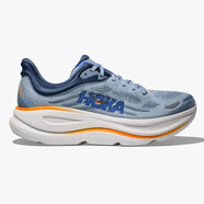 HOKA ONE ONE 男鞋25新款邦代9公路跑鞋 Bondi 9 舒適緩沖回彈超輕耐磨運(yùn)動(dòng)鞋 灰藍(lán)色/drizzle/downpour 42.5