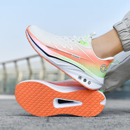 歐邁捷（OUMAIJIE）休閑情侶鞋子加絨老爹鞋男女保暖棉鞋學(xué)生百搭棉鞋青少年潮鞋男 白桔/706 38