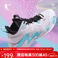 喬丹籃球鞋男鞋破影2代網(wǎng)面運(yùn)動(dòng)鞋男高幫耐磨實(shí)戰(zhàn)訓(xùn)練比賽籃球鞋男 破影2-喬丹白/黑色 41