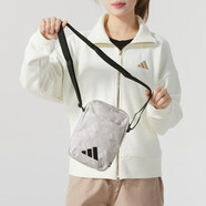 阿迪達(dá)斯（adidas）男包女包2025夏季新款運(yùn)動(dòng)休閑包戶外旅行包腰包單肩包斜挎包小包 JG5871奇跡礬土棕/軌道灰/黑色 以專柜實(shí)物為準(zhǔn)