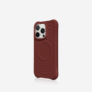 CASETIFY 純色波漾手機(jī)殼 MagSafe兼容 硅膠手機(jī)殼 適用于蘋(píng)果iPhone16/15 Plus/Pro/Max手機(jī)保護(hù)殼 深櫻桃紅Magsafe iPhone 16 Pro Max
