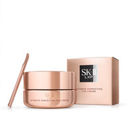 SK-II眼霜大紅瓶眼霜15g 抗皺眼霜淡紋 sk2化妝品生日禮物女 金鉆精華眼霜15g 1ml