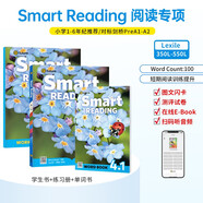 原版進口新版smart reading 4.1級別學生教材 少兒英語閱讀啟蒙 小學英語寒暑假短期閱讀課程 提高單詞積累量 讀寫分級閱讀e-future 小學禮物 小學教輔