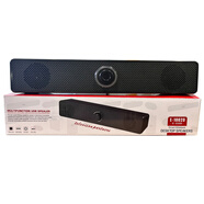 桌面音箱電腦有線(xiàn)迷你音箱長(cháng)條低音炮藍牙USB多媒體音響爆款 E-1002D不帶藍牙不帶燈插線(xiàn)插電