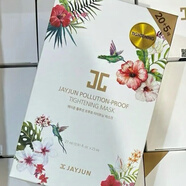 捷俊品牌捷俊jayjun櫻花補水保濕提亮三部曲韓國精華面膜密集潤澤水光 水光防霧霾單部曲（白）25片入