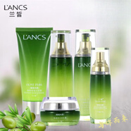 蘭皙官i方敏肌舒護晶粹洗面奶面霜爽膚水精華乳套裝旗i艦面部護膚品店 橄欖純露深透補水套裝