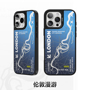 邦克仕（Benks）【3D浮雕】蘋果16promax手機(jī)殼iphone15pro防摔磁吸殼14城市聯(lián)名保護(hù)殼手機(jī)殼 城市系列-倫敦漫游 iPhone15 Pro Max