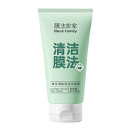 膜法世家膜法世家綠豆洗面奶氨基酸潔面乳深層清潔女男魔法世家150g 綠豆?jié)嵜?50g【1盒】
