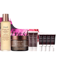 【準新品】Fresh馥蕾詩(shī)紅茶淡紋塑顏禮盒(精華+面霜+精華露+面膜)生日禮物
