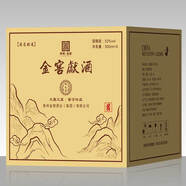 金窖獻地之窖53度純糧釀造醬香型白酒貴州茅臺鎮金窖酒業(yè)禮盒裝箱裝白酒 53%vol 500mL 6瓶 /箱（地之窖）