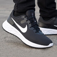 耐克（NIKE）官方艦店男鞋夏季新款運(yùn)動(dòng)鞋舒適休閑鞋網(wǎng)面透氣輕便緩震跑步鞋 店長(zhǎng)推薦/革命6代/經(jīng)典黑白 41