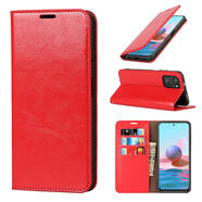 俐智適用于iPhone蘋果7plus手機(jī)殼翻蓋真皮8 6s xs xr保護(hù)套11pro 12 紅色 iPhoneX