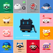 京苑 適用于小米Buds5Pro保護套 紅米Redmi buds5pro耳機套Xiaomi耳機殼卡通防摔硅膠軟殼 【妙蛙種子】硅膠軟殼 Redmi Buds 5 Pro