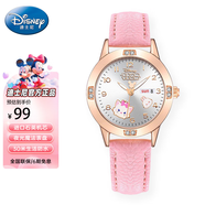 迪士尼（Disney）松松聯(lián)名腕表青少年學(xué)生兒童考試手表夜光防水石英表開學(xué)生日禮物
