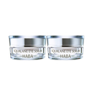HABA鯊?fù)橘x活眼霜15g日本進(jìn)口滋潤保濕修護(hù)抗皺眼霜緊致敏肌可用 HABA角鯊?fù)檠鬯?5g 2瓶