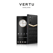 VERTU【咨詢可回收、置換、驗(yàn)真?zhèn)巍客D緯圖官方奢品手機(jī)META雙曲屏AI手機(jī)全網(wǎng)通5G高端商務(wù)隱私加密 玄鐵黑黃金V標(biāo)（定金） 12G+512G