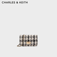 CHARLES&KEITH經(jīng)典菱格鏈條小方單肩斜挎包包女包生日禮物七夕禮物CK2-70160131 CK2-70160131-1Multi綜合色 小包