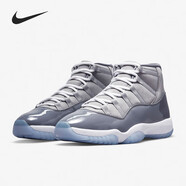 NIKE/耐克AJ11 大魔王 2.0 黑銀25周年男鞋籃球鞋 CT8012-005 40