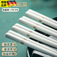 軒倪詩品質(zhì)景德鎮(zhèn)陶瓷筷子2025中式瓷防滑防霉琺瑯彩陶瓷筷的 琺瑯彩陶瓷筷-混裝10雙