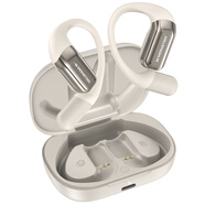 魔聲（MONSTER）Clarity Free100 Lite掛耳式藍牙耳機 真無(wú)線(xiàn)降噪跑步運動(dòng)不入耳 游戲音樂(lè )耳機降噪 白色