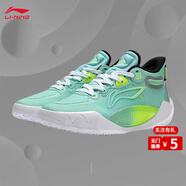 李寧兒童籃球鞋男大童減震回彈舒適運動(dòng)童球鞋【清倉折扣價(jià)正品撿漏】 （39碼）清水綠/熒光香草綠 15碼 以括號內的尺碼為準