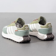 ADIDAS阿迪達(dá)斯三葉草女鞋秋季新款RETROPY E5運(yùn)動(dòng)鞋跑步鞋休閑鞋子女 綠白/boost中底 38