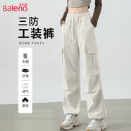 班尼路（Baleno）軟殼工裝褲女2025年春秋季時尚感簡約戶外通勤運動休閑百搭風(fēng)長褲