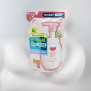 牛乳石鹼日本進(jìn)口COW牛乳石鹼洗面奶溫和氨基酸泡沫型潔面慕斯敏感肌成人 泡沫潔面替換裝【140ml】