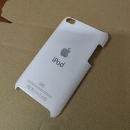沃科博適用于iPod touch4代保護殼蘋果itouch4保護套手機套外殼個性硬殼 白色 iPhone其他型號