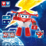 奧迪雙鉆超級飛俠大團圓超級變形機甲機器人樂迪樂寶兒童玩具生日禮物 聲光跳舞-樂迪