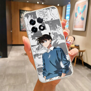 HERONSWING一加ace5至尊版手機殼一加ace3/2pro硅膠一加ace6防摔動(dòng)漫3v軟殼 名偵探柯南-動(dòng)漫畫(huà)周邊 液態(tài)硅膠古董白邊-下單備注型號