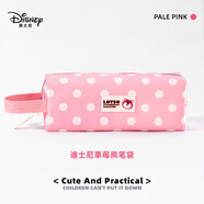 迪士尼（Disney）學(xué)生筆袋 手提式大容量文具收納袋 小學(xué)生防刮耐磨耐臟鉛筆袋 草莓熊A83223-T3