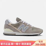 NEW BALANCENew Balance新百倫Made in USA 996美產(chǎn)男女款舒適減震復古運動(dòng)跑 淺灰色U996GR 41 標準.5/US8