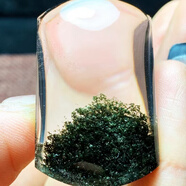 諾源天然綠幽靈吊墜男女款聚寶盆千層山貔貅水滴無事牌掛件項(xiàng)鏈掛件 款式十一