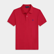 POLO SPORTRALPH LAUREN美國(guó)拉夫勞倫POLO衫短袖體恤男小馬標(biāo)刺繡RL純棉經(jīng)典 紅色 L  145-160