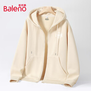 班尼路（Baleno）開衫衛(wèi)衣男美式潮流休閑運動連帽上衣男士日常大碼寬松外套男春秋
