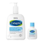 絲塔芙（Cetaphil）藍(lán)朋友潔面473ml+無泡潔面29ml洗面奶 深層清潔 敏肌使用