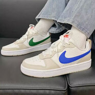 耐克（NIKE）女鞋COURT BOROUGH新款休閑鞋小Dunk小空軍板鞋低幫大童運動(dòng)鞋 HQ1189-141 鴛鴦藍綠 35.5