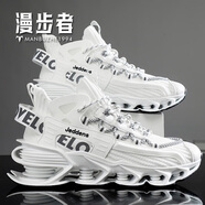 漫步者典藏版【MBZ聯(lián)名款丨官方名品】 高級定制限量刀鋒戰(zhàn)士休閑男鞋 MBZ定制丨雪地白丨官方限定 39