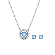 施華洛世奇（SWAROVSKI）跳動的心項鏈耳釘套裝女七夕情人節(jié)禮物送女友5480485