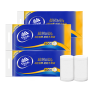 維達(dá)（Vinda）無(wú)芯卷紙 超韌4層100克*40卷 衛(wèi)生紙廁紙 