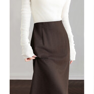 德瑪納【美人魚(yú)】春秋簡(jiǎn)約優(yōu)雅風(fēng)松緊腰星空呢女人味魚(yú)尾半身裙女中長(cháng)款