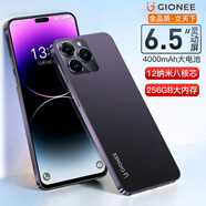 金立8核+256G八核4000毫安長續(xù)航4G全網(wǎng)通輕薄便宜大屏游戲電競學(xué)生老年人全新國產(chǎn)百元智能機(jī) 紫色 8核+64GB