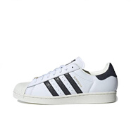 阿迪達(dá)斯 （adidas）三葉草Superstar阿迪金標(biāo)小白鞋黑白男女板鞋C77124EG4958官方旗 黑IF3637 現(xiàn)貨 36.5