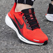 耐克（NIKE）男鞋春季新款運動鞋AIR ZOOM氣墊緩震休閑鞋透氣耐磨跑步鞋 FD2722-602/紅色新年款/主推 40