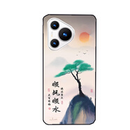 伊言市場(chǎng)宣傳型號M70Pro手機殼2023V71保護套ivvi P70pro防摔國風(fēng)軟殼 迎客松 其他