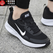 耐克（NIKE）新款男鞋秋季運(yùn)動鞋休閑訓(xùn)練輕便低幫舒適透氣跑步鞋AA1625-101 CJ1682-004/黑白/泡棉中底 44