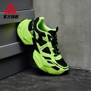 匹克態(tài)極鉆石鞋丨休閑鞋男新款百搭復古老爹鞋厚底增高運動(dòng)鞋 【男款】熒光綠/黑色 39