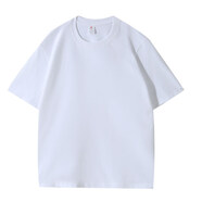 尊首（ZUNSHOU）220克重磅高品質(zhì)男女同款百搭T恤 白色 S