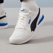 彪馬（PUMA）男鞋女鞋 2025秋季新款休閑鞋輕便跑步鞋網(wǎng)面低幫鞋子運動(dòng)鞋 384857-24/灰白 38